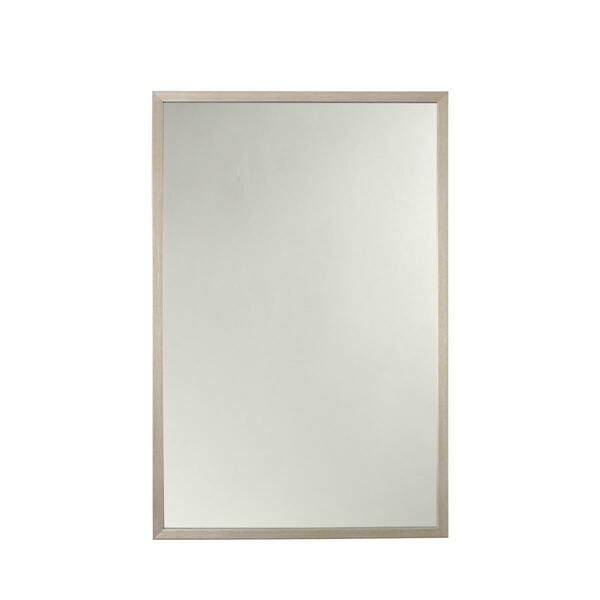 Procomfort 36 in. Reflection Rectangular Framed Wall Mirror, Silver PR2838261